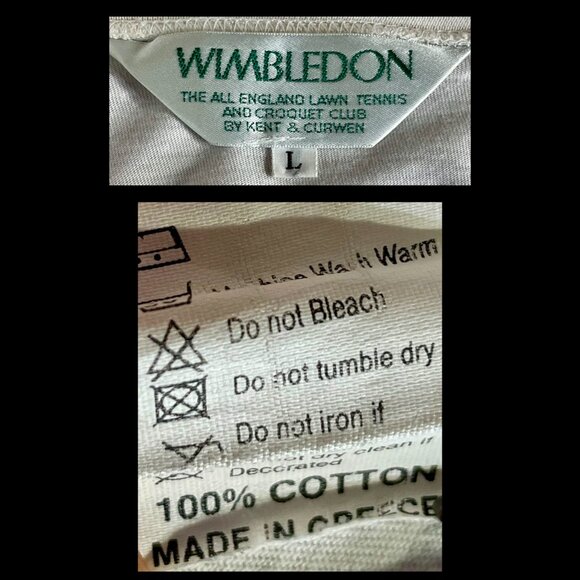 ▪️VTG▪️1990's Authentic WIMBLEDOM Cotton Unisex Graphic T-Shirt - Picture 10 of 10